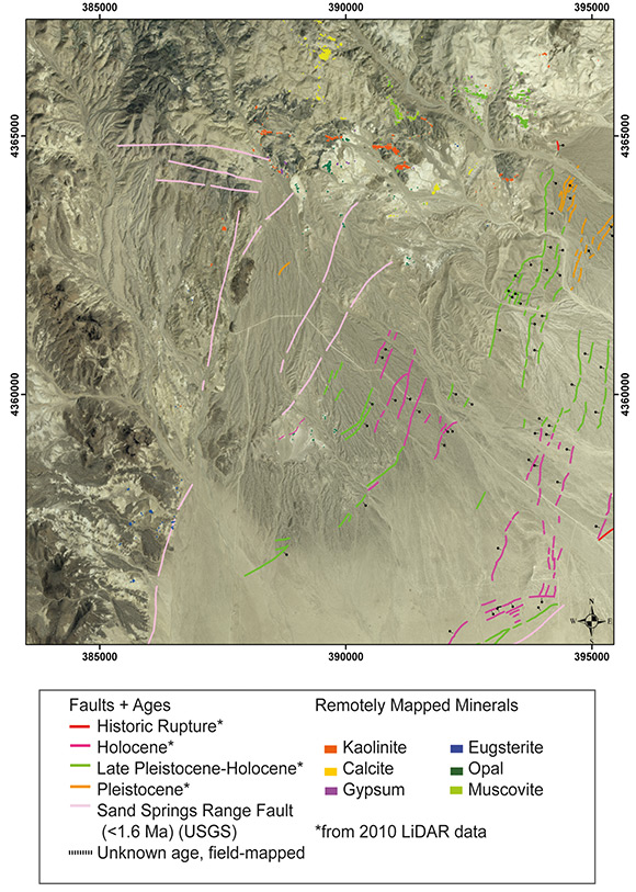 geological fault map