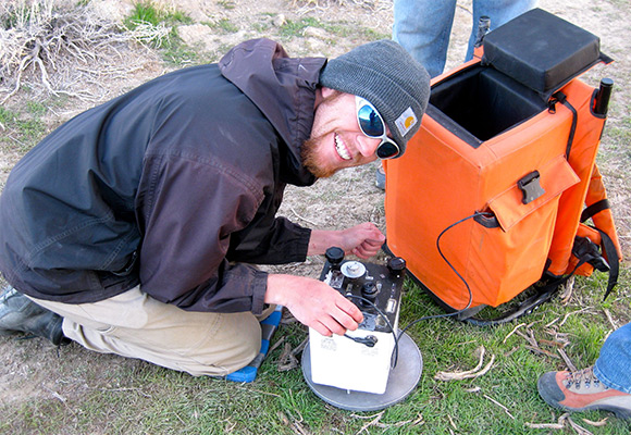 using a gravimeter